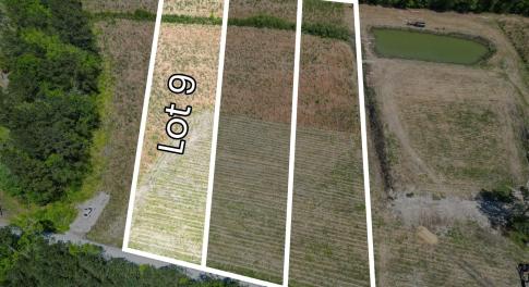 Drone / aerial view featuring a water view and a v