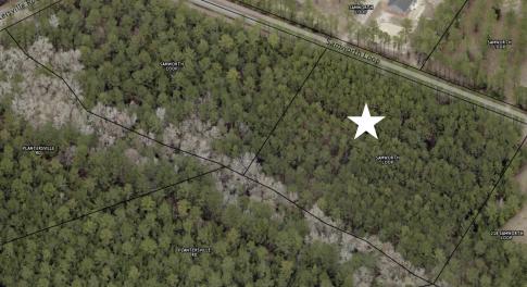 Map / location with property boundaries highlighte