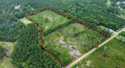 Aerial overview of property's location featuring p