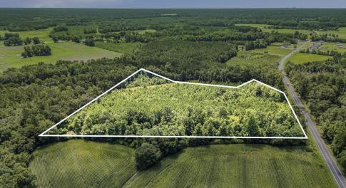 Aerial view of property's location featuring prope