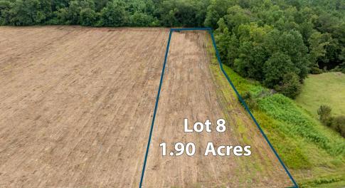 View of rural area featuring property parcel outli