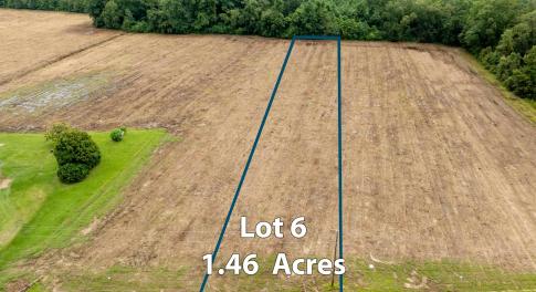 View of rural area featuring property boundaries h