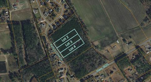 Aerial view of property's location featuring prope