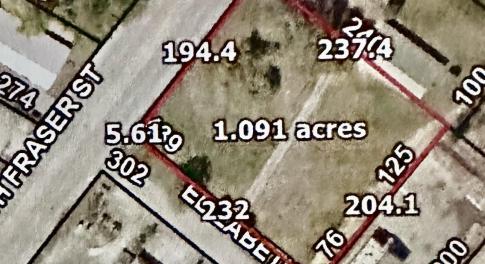 Aerial overview of property's location