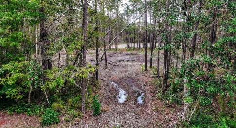 View of the site from Hwy 50
