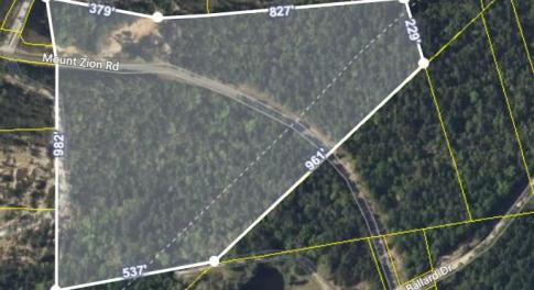17.96 Acres Mt. Zion Aerial
