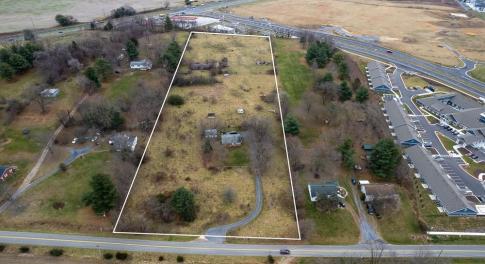 Here we have the junction of Rt. 33 and Stone Spring Rd bypass.  With future Commercial services being developed along with the Preston Lakes Residential community.