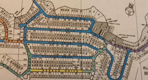 part of area the two lots are located