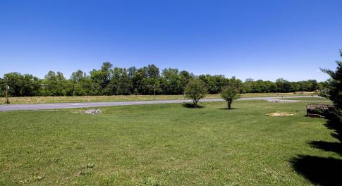 looking towards Brocks Gap Road with North Fork of the Shenandoah River across the road.