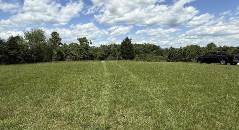 Left side of property