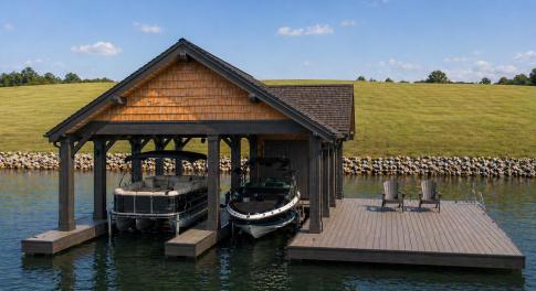 Permitted Dock Rendering (AI Generated)