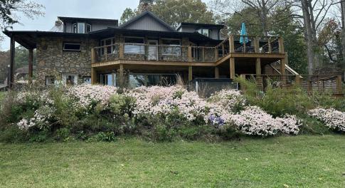 2206 Timberlake Vew from Lake front of  Timberlake