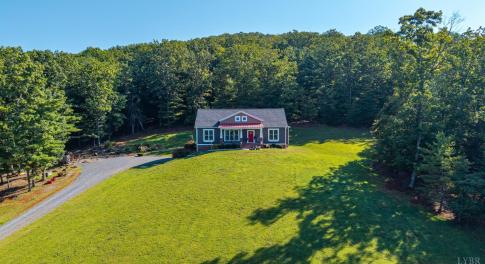 Whether you’re relaxing in a rocking chair on the front porch, enjoying the covered patio, or gathering around the cozy fire pit, you’ll feel a sense of peace and tranquility that is hard to find!